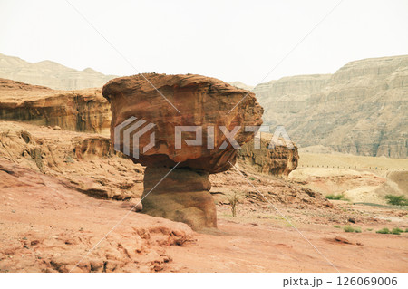 Rock formation in Timna Valley, Israel Landscape Rock formation in Timna Valley, Israel Landscape 126069006