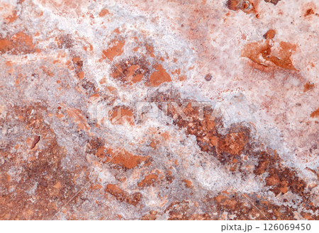 Crystallized salt on the earth Crystallized salt on the earth 126069450