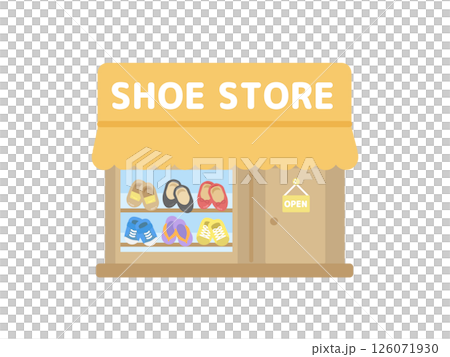 靴屋  建物  イラスト 126071930