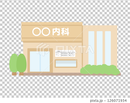 內科建築插圖 126071934