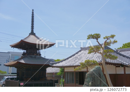 荒子観音 多宝塔と護摩堂 尾張四観音 荒子観音 多宝塔と護摩堂 尾張四観音 126072773