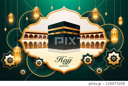 Realistic Hajj Composition with Kaaba Realistic Hajj Composition with Kaaba 126073209