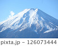 快晴真冬の富士山頂 126073444