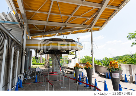 よみうりランド スカイシャトル山頂ステイションの景色 春の青空 神奈川県川崎市多摩区 よみうりランド スカイシャトル山頂ステイションの景色 春の青空 神奈川県川崎市多摩区 126073498