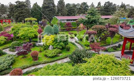 Japanese garden in Batumi in early May Japanese garden in Batumi in early May 126073721