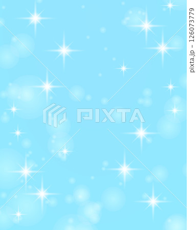 涼しげなキラキラ光るパーティクル背景デザイン 126073779
