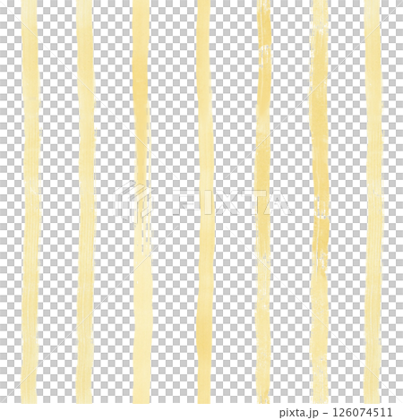 Yellow striped watercolor seamless pattern on white. Pastel beige hand drawn repeat background with brush strokes. Abstract backdrop with minimalist lines Yellow striped watercolor seamless pattern on white. Pastel beige hand drawn repeat background with brush strokes. Abstract backdrop with minimalist lines 126074511