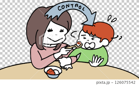 Parents controlling their children 126075542