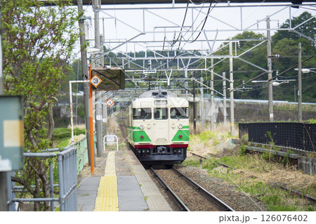 しなの鉄道の春 しなの鉄道の春 126076402