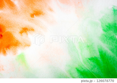 Indian Tricolor flag background for independence day. 126078770