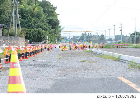 道路工事 道路工事 126078863
