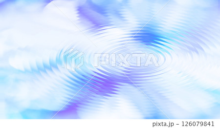 青色系背景素材、ファンタジー、グラデーション、抽象イメージ、水色, 青背景, ブルー, 126079841