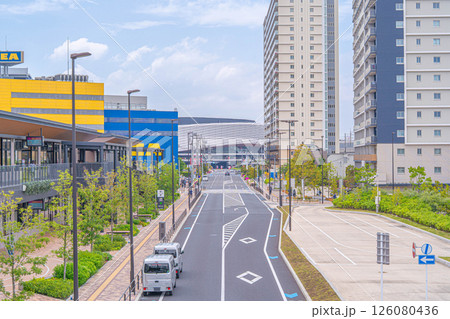 南船橋駅前～ららテラス～IKEA～LaLa arena 126080436