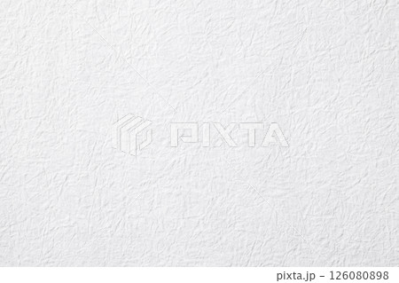 テクスチャーのある白い和紙の背景素材 テクスチャーのある白い和紙の背景素材 126080898