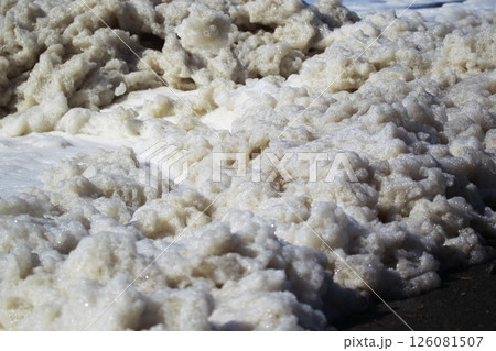 桂浜に打ち寄せる波 桂浜に打ち寄せる波 126081507