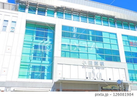 神奈川県小田原市、小田原駅の風景 126081984