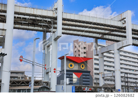 【千葉県】千葉駅周辺の都市風景 千葉モノレール 【千葉県】千葉駅周辺の都市風景 千葉モノレール 126082682
