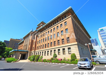 神奈川県横浜市、神奈川県庁本庁舎の風景 神奈川県横浜市、神奈川県庁本庁舎の風景 126082834