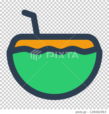 coconut water icon 126082963