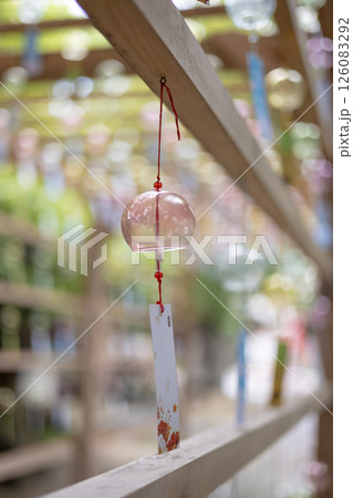 神社の風鈴オブジェ 神社の風鈴オブジェ 126083292