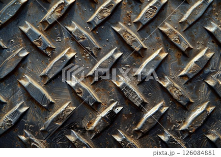 Industrial Strength. Textured iron materials 126084881