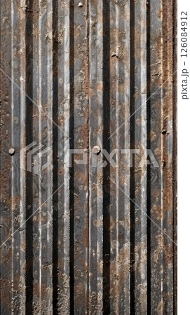 Industrial Elegance. Striated iron texture concept Industrial Elegance. Striated iron texture concept 126084912