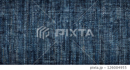 Sturdy Denim. Strong, durable, and rough denim surface fabric texture concept 126084955