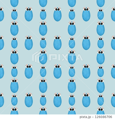 seamless pattern with bowling pins and bowls 126086706