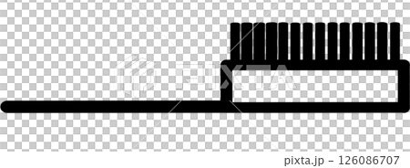 razor with black stripes 126086707