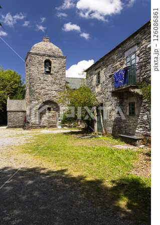 Church of Santa Maria de Cebreiro, Pedrafita do Cebreiro, Lugo province, Galicia, Spain 126086861