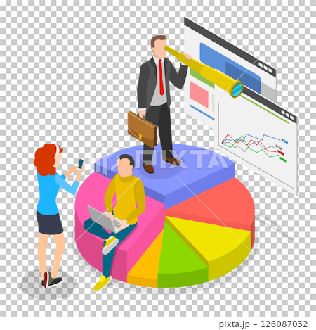 3D Isometric Flat Illustration of Web Project And Applications. Item 2 3D Isometric Flat Illustration of Web Project And Applications. Item 2 126087032