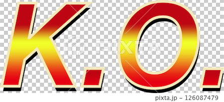 KO勝利ロゴ KO勝利ロゴ 126087479