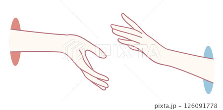 Hands Reaching Out to Connect An expression of human connection and relationship through gestures Hands Reaching Out to Connect An expression of human connection and relationship through gestures 126091778