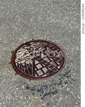 Shirakawa-go is historic village in Gifu Prefecture, famous for its gassho-zukuri farmhouses with steep thatched roofs, a UNESCO World Heritage Site. 126096264