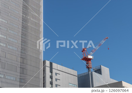 建設中のビル 建設中のビル 126097064