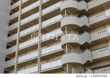 マンションの廊下 マンションの廊下 126097068