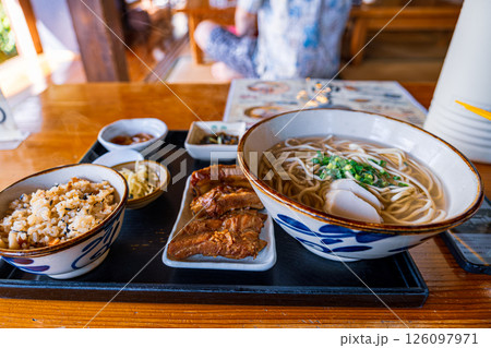 【#沖縄】沖縄そば 126097971