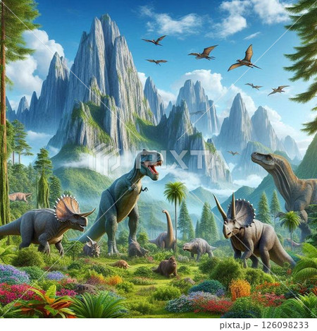 恐竜 126098233