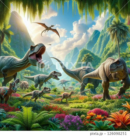 恐竜 126098251