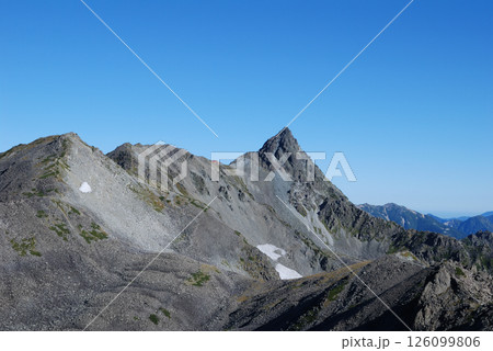 Mt. Yari @Kamikochi / 天狗原から眺める槍ヶ岳(天狗池ルート，天狗原分岐点) 126099806