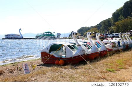 猪苗代湖 猪苗代観光船 猪苗代 はくちょう丸 長浜 湖畔 かめ丸 白鳥ボート 湖 福島県 翁沢 猪苗代湖 猪苗代観光船 猪苗代 はくちょう丸 長浜 湖畔 かめ丸 白鳥ボート 湖 福島県 翁沢 126102779