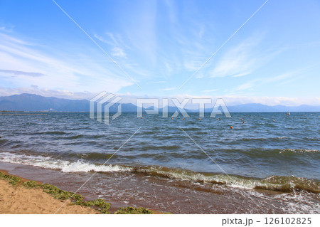 猪苗代湖 猪苗代観光船 猪苗代 はくちょう丸 長浜 湖畔 かめ丸 白鳥ボート 湖 福島県 翁沢 猪苗代湖 猪苗代観光船 猪苗代 はくちょう丸 長浜 湖畔 かめ丸 白鳥ボート 湖 福島県 翁沢 126102825