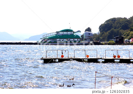 猪苗代湖 猪苗代観光船 猪苗代 はくちょう丸 長浜 湖畔 かめ丸 白鳥ボート 湖 福島県 翁沢 猪苗代湖 猪苗代観光船 猪苗代 はくちょう丸 長浜 湖畔 かめ丸 白鳥ボート 湖 福島県 翁沢 126102835