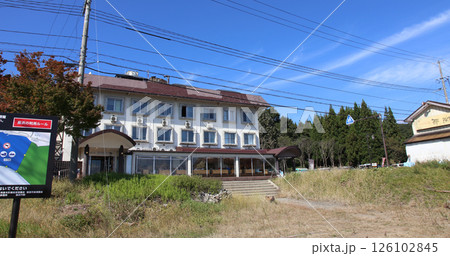 猪苗代湖　猪苗代観光船　猪苗代　はくちょう丸　長浜　湖畔　かめ丸　白鳥ボート　湖　福島県　翁沢　　　 126102845