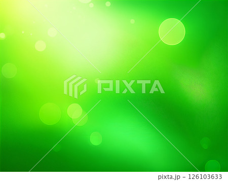 グリーン一色の新緑をイメージした背景素材 126103633