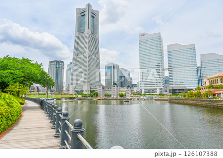 神奈川県横浜市の都市風景 神奈川県横浜市の都市風景 126107388