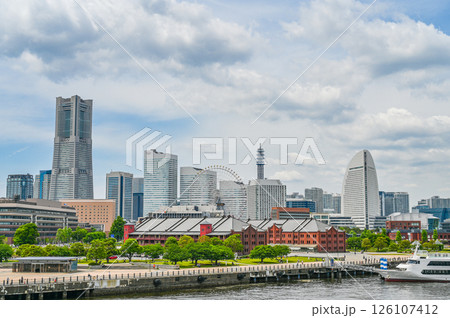 神奈川県横浜市の都市風景 神奈川県横浜市の都市風景 126107412