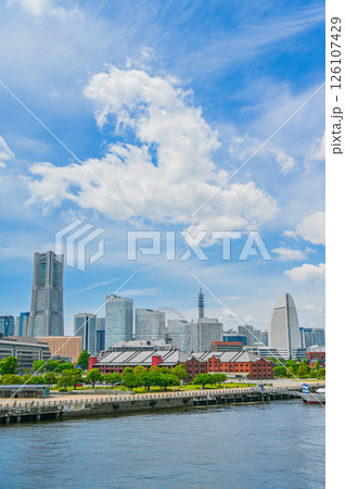神奈川県横浜市の都市風景 神奈川県横浜市の都市風景 126107429