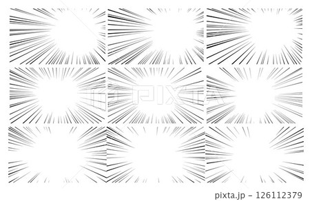 Comic manga speed action, Hand drawn zoom effect, Action frame lines, Abstract explosive template with speed lines vector Comic manga speed action, Hand drawn zoom effect, Action frame lines, Abstract explosive template with speed lines vector 126112379