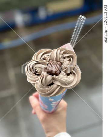 甘くて美味しいチョコクレープ 126112933